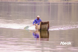 Boat Sailing at Lake Bunyonyi