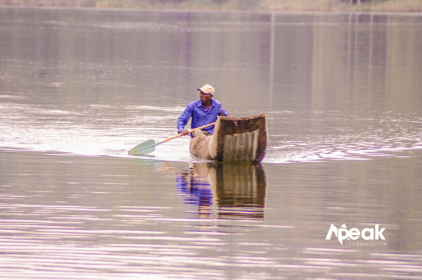 Boat Sailing at Lake Bunyonyi