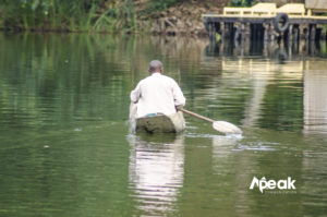 Sailing,, Lake Bunyonyi